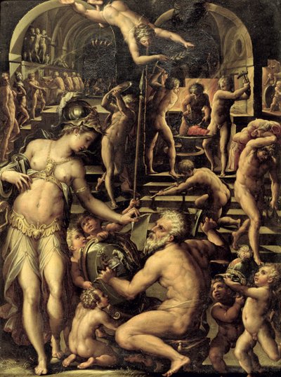 La Fragua de Vulcano, 1565 de Giorgio Vasari